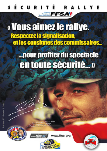 Affiche "Spéctateurs responsables !"