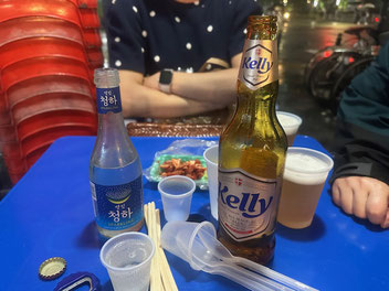 チョンハとメクチュ（ビール）