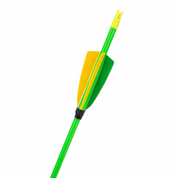 Penthalon Carbonpfeil grün neon gelb 