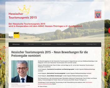 Meldung zur Nominierung des Gasthof "Zum Hohen Lohr" in Battenhausen; landschaftlich schön gelegen im Naturpark Kellerwald-Edersee in der nordhessischen Grimmheimat zum hessischen Tourismuspreis 2015
