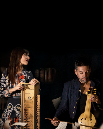 Arte Sonoro, concierto de músicas históricas desde la Edad Media al Renacimiento de Emilio Villalba y Sara Marina