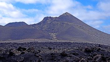 Pico Partido, Lanzarote, Vulkan