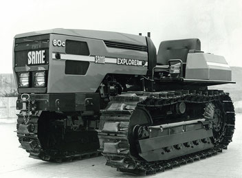SAMe Explorer 80C Raupentraktor (Quelle: SDF Archiv)