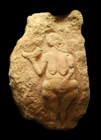 Venus de Laussell, Dordoña, Francia (23.000 a.C.)