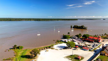 Saint-Laurent-du-Maroni, die Grenzstadt zwischen Französisch-Guyana und Suriname