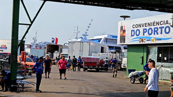 Der Hafen von Manaus