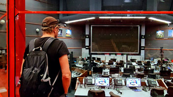 Beeindruckendes Kontrollzentrum der ESA