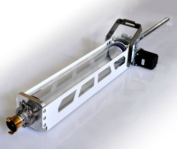 Laboratory ram extruder for fine‑aggregate mortar mixes in concrete 3D printing