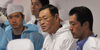 Masao Yoshida, l'ancien directeur de la centrale de Fukushima, le 12 novembre 2011. | AFP/JAPAN POOL