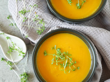 Süßkartoffelsuppe