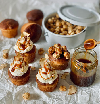 Babas, Salted Caramel, Hefeküchlein, Hefeteig, Hefekuchen, Julia Child, Hefeküchlein 