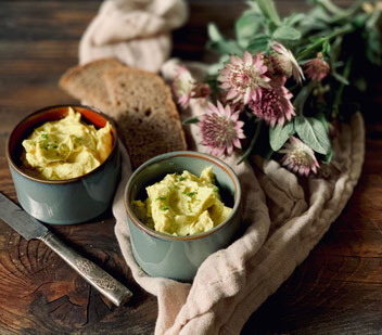 Currybutter, Apfelbutter, Apfelcurrybutter, Butter, Asiatische Butter, Aufstrich, 