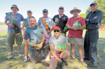 L to R: Terry Pigram, Angela Kloppenborg, Brodie Seccull, Mark Reynolds, Ian Auranaune, Alex Mikolajewicz. Kneeling - Brett Jory & Adrian Connell.