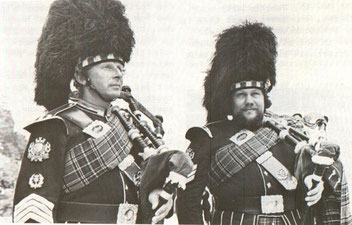 Roman Kaeslin und Hans Reber gründen die Happy-Pipers 1973.