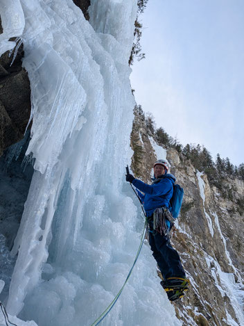 Eisklettern, BEO, Berner Oberland, Schweiz, Rattenpissoir, Arbonium, Kandersteg, Oeschiwald