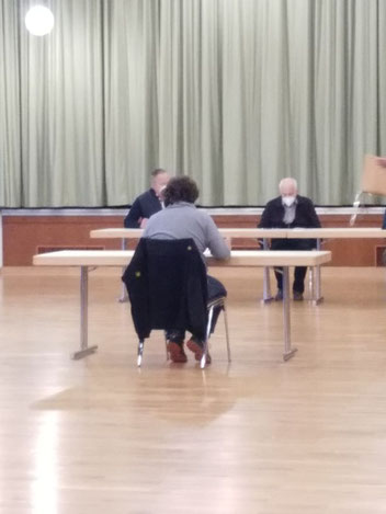 Gemeindevertreter Nicolas Hormel im Dornburger Gemeindeparlament