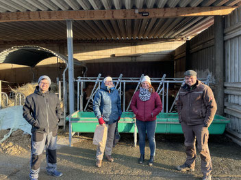 V.l.n.r.: André Franz-Scheuren, Sabine Hirler, Anke Föh-Harshman, Manuel Schneider