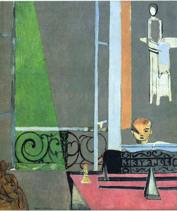 Henri Matisse (1869-1954), La Leçon de piano, 1916, Huile sur toile, New York, museum of modern art