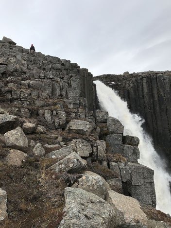 Ich oberhalb des Studlafoss.