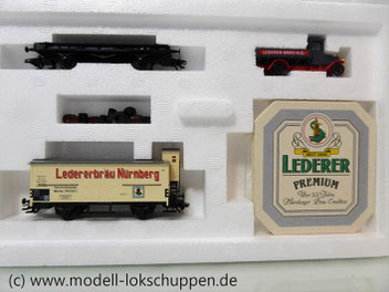 Märklin 48792 DRG G-Wagen Set Biertransport Ep.2 "Ledererbräu Nürnberg" MHI Sondermodell