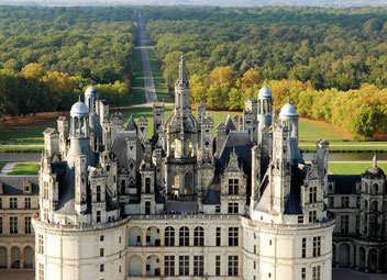 Le CHÂTEAU de CHAMBORD - Dictée - Cm1 description