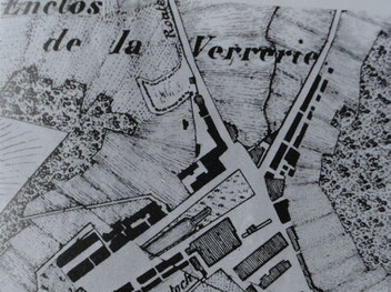 Site des Verreries de Lettenbach à St-Quirin - 1839