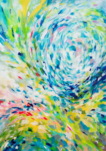 tableau minimaliste de benoit vinadelle artiste peintre