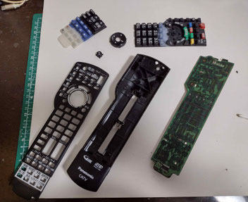 TVリモコンの修理