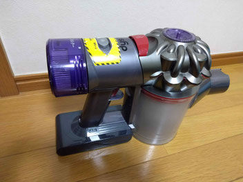 ダイソン掃除機のバッテリー交換