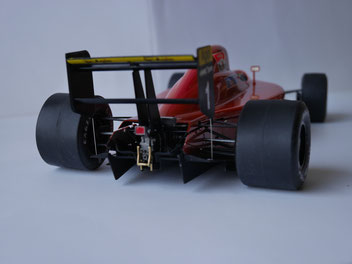 Ferrari641/2の後方からのショット