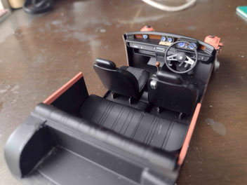 シビック1200RSの室内