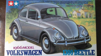 プラモデル完成品　タミヤ1/24 1966ビートル1300改 プラモデル完成品 タミヤ1/24 1966ビートル1300の通販 by レク's