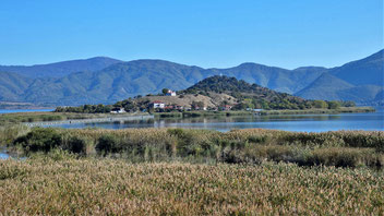 Kleiner Prespa See, Insel Agios Achillios