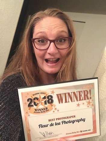 Tucson Best Photographer Voted Award Winner