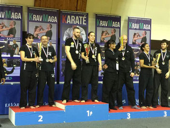 Résultats du championnat de France de Krav maga 2017