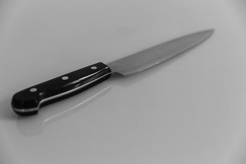 Les agressions et menaces au couteau