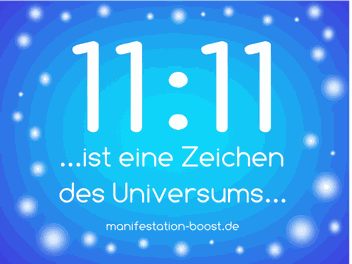 11:11 ist ein Zeichen des Universums