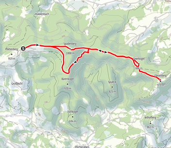 Spadenberg, Glasenberg, Geierkogel, Plattenberg, Nationalparkregion, Wandern, Oberösterreich