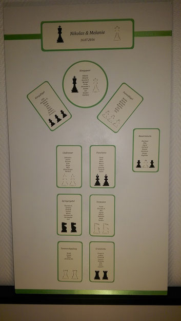 Verliebt, verlobt, verheiratet - Lubbe Schach