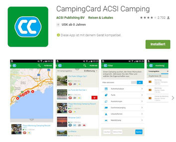 Campingcard ACSI