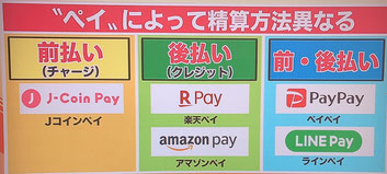 アプリによって精算方法が違うって知らなかったです