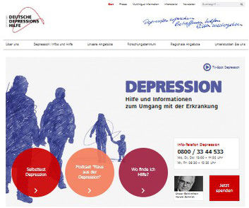 Link zur Stiftung Deutsche Depressionshilfe