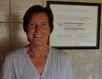 Obermeier Margit, Orthopädieschuhmachermeisterin