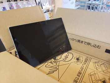 SurfacePRO4画面ちらつきした機体
