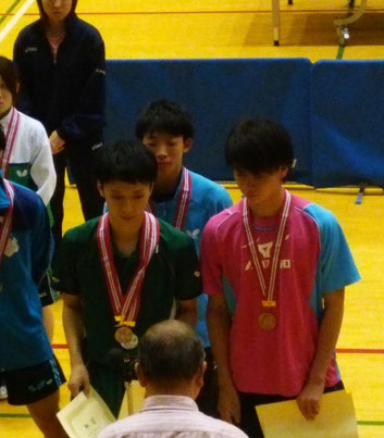 郡山・田添ペア 第3位