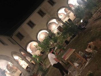 Live Painting presso Convento Santa Maria degli Angeli, Montoro (AV)