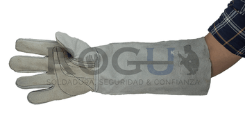 guante de carnaza