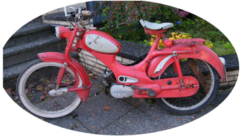 Rixe Moped vor Restauration