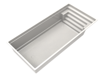 NivoPool - Ceramic Schwimmbecken - Platinum 800C