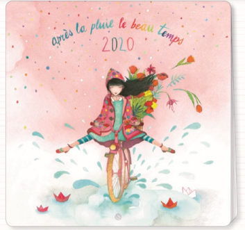 2020 calendar illustrated by Mila - 30 x 30 cm